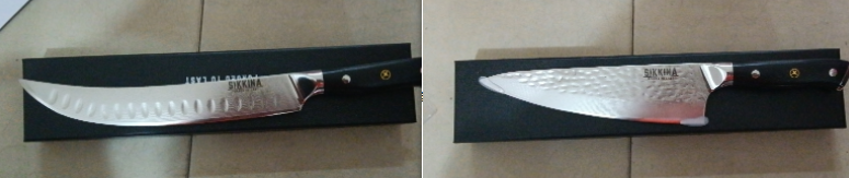 Stainless Steel Kitchen Knife Kitchen Kitchen Knife Steel Chef Knife Meat Cleaver (Option: Set)